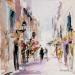 Painting nice au printemps by Poumelin Richard | Painting Figurative Nature Oil