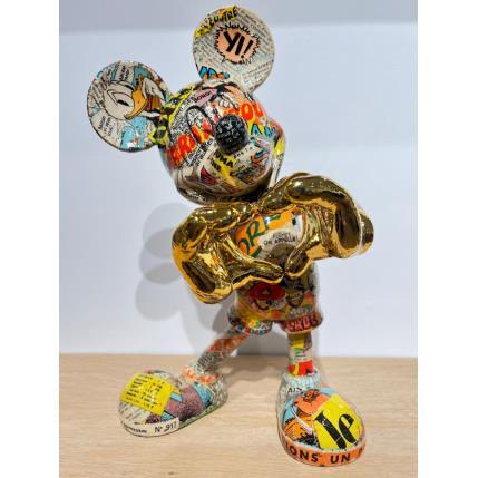 Sculpture Le journal de Mickey n°17 12.01.1970 by Atelier RingArt | Sculpture