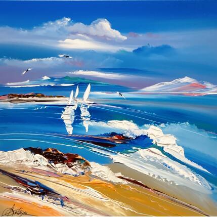 Painting Palpitation Maritime by Fonteyne David | Painting Figurative Acrylic