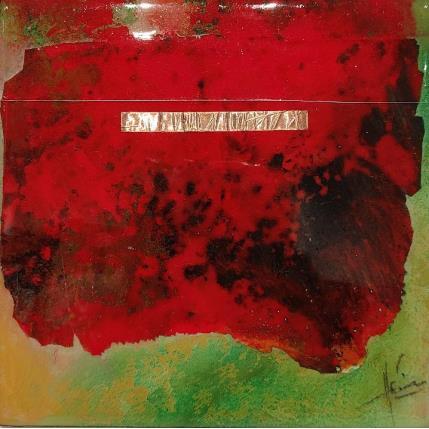 Painting Abstraction B by Hévin Christian | Painting Abstract Acrylic, Oil, Pastel Minimalist