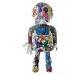 Sculpture PLAYMOBIL XXL KEITH HARING 63cm et son accessoire  by Frany La Chipie | Sculpture Pop-art Pop icons Graffiti Posca