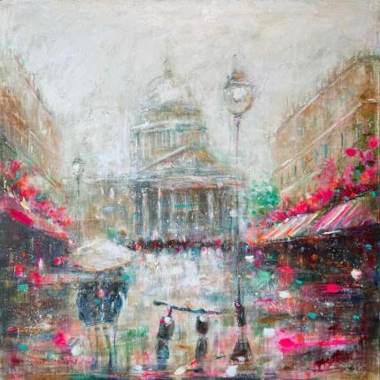 Painting L'esprit de Paris by Solveiga | Painting  Acrylic