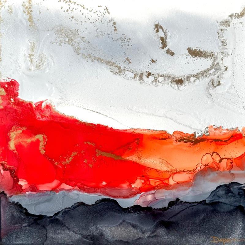 Painting 2378 Poésie Florale by Depaire Silvia | Painting Abstract Acrylic Landscapes, Minimalist, Pop icons