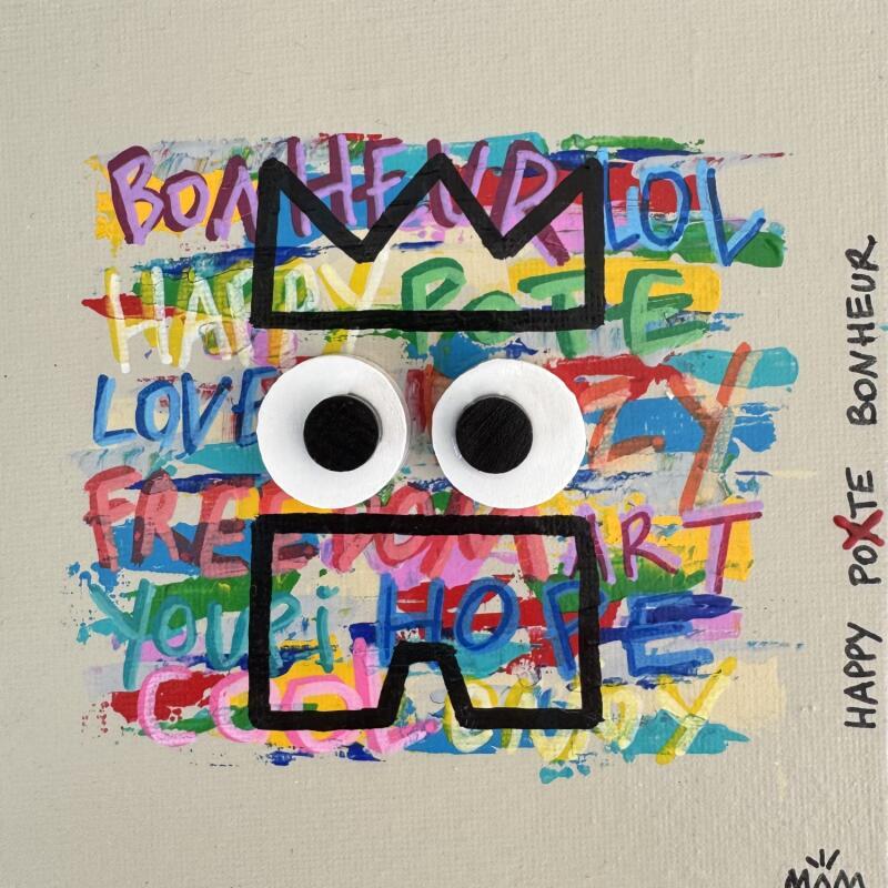 Painting HAPPY POTES by Mam | Painting Pop-art Acrylic Pop icons, Portrait, Society