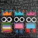 Painting 3 POTES by Mam | Painting Pop-art Portrait Pop icons Life style Acrylic