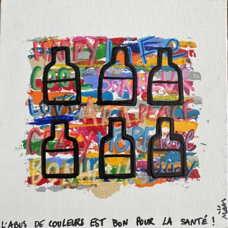 Painting ABUS by Mam | Painting Pop-art Acrylic Life style, Pop icons, Society