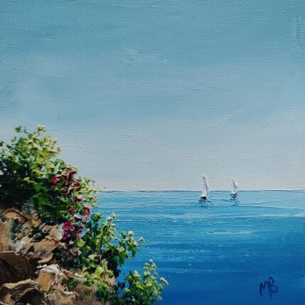 Painting Instant photo by Blandin Magali | Painting Figurative Oil Landscapes