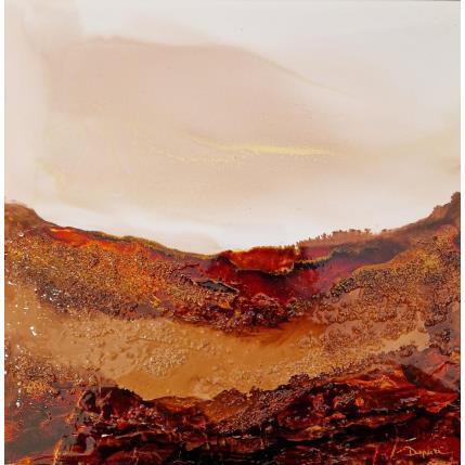 Painting Mocha Mousse 2252 by Depaire Silvia | Painting Abstract Acrylic