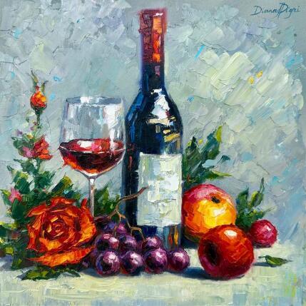 Painting Summer Delights by Pigni Diana | Painting Impressionism Oil Life style, Still-life