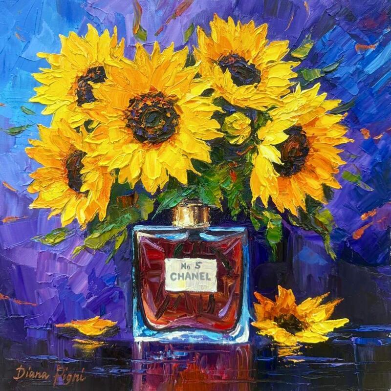 Painting Scented Sunlight by Pigni Diana | Painting Impressionism Oil Life style, Still-life