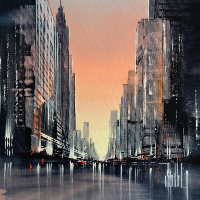 Painting Elumbus by Guillet Jerome | Painting Figurative Oil Urban
