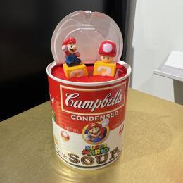 Sculpture SUPER MARIO SOUP 6/8 par TED | Sculpture Pop-art Icones Pop
