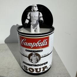 Sculpture STORMTROOPER SOUP 5/8 par TED | Sculpture Pop-art Icones Pop