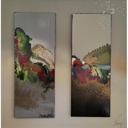 Painting C3237 by Naen | Painting Abstract Acrylic, Ink
