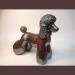 Sculpture Kitch Royal by Roche Clarisse | Sculpture Animals Ceramics Raku