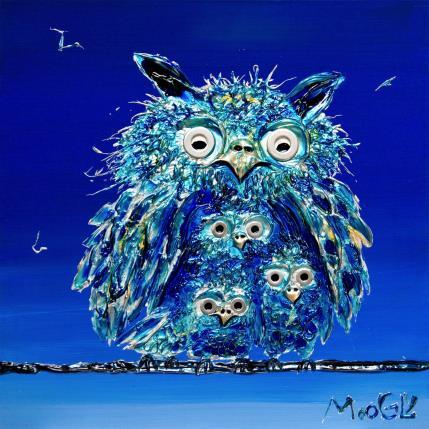 Painting PROTECTUS by Moogly | Painting Raw art Acrylic, Pigments, Resin Animals