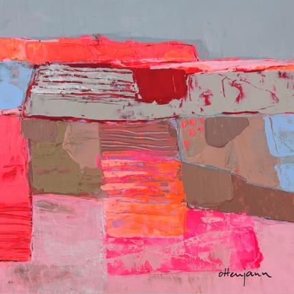 Painting Fractales terrestres 1 by Ottenjann Andrea | Painting Abstract Acrylic Landscapes, Pop icons