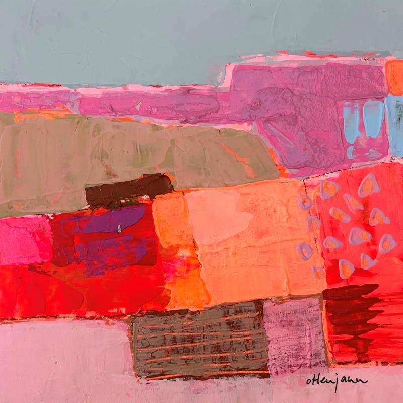 Painting Fractales terrestres 2 by Ottenjann Andrea | Painting Abstract Acrylic Landscapes, Pop icons