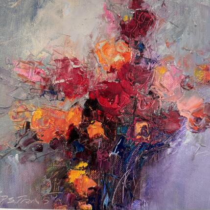 Peinture WHISPERS OF A ROSE par Petras Ivica | Tableau Figuratif Huile Paysages