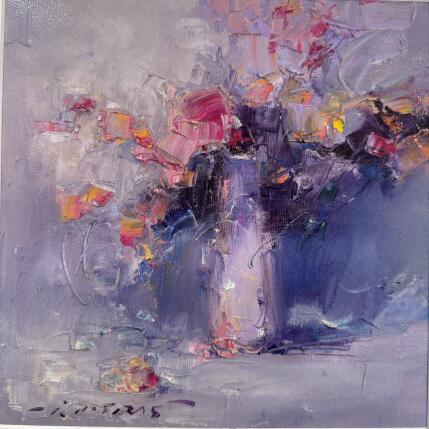 Peinture ECHOES OF PINK par Petras Ivica | Tableau Figuratif Huile Paysages