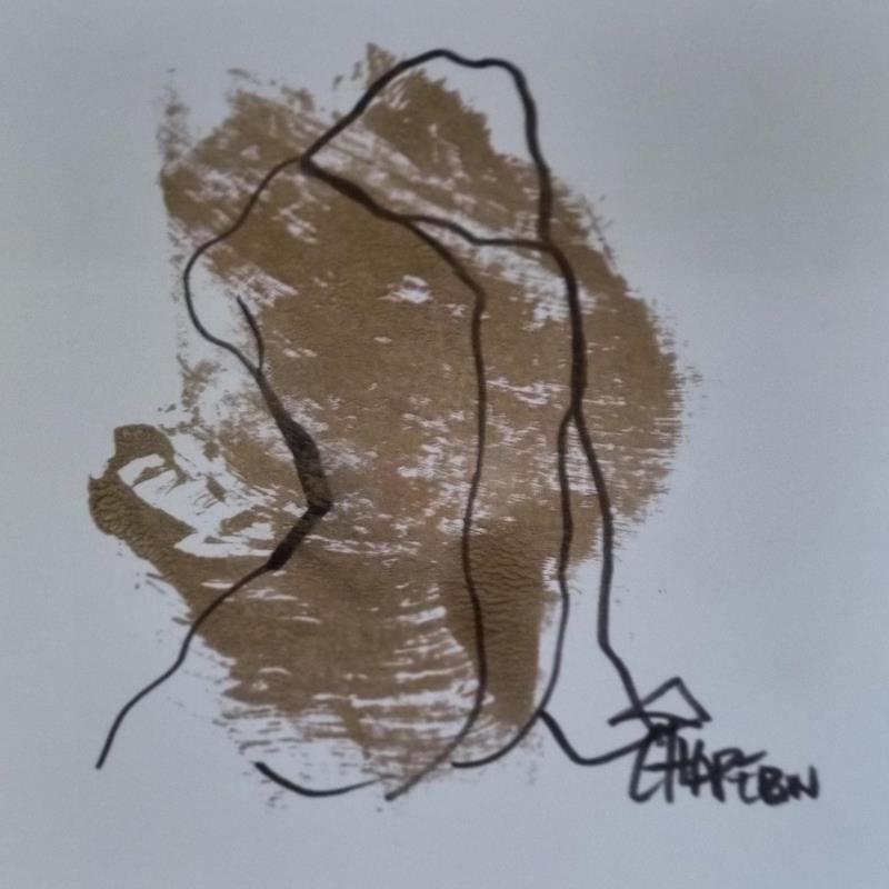 Painting Scintillante  by Chaperon Martine | Painting Figurative Acrylic Nude