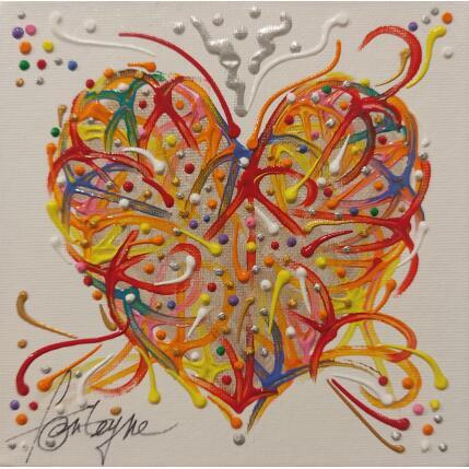 Peinture Love à Lyon par Fonteyne David | Tableau Figuratif Acrylique Icones Pop
