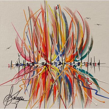 Peinture La fête ensemble par Fonteyne David | Tableau Figuratif Acrylique Marine