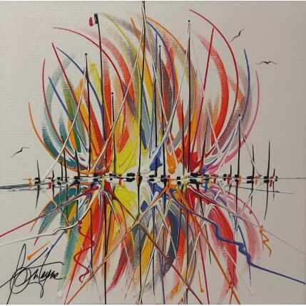 Peinture La fête en mer par Fonteyne David | Tableau Figuratif Acrylique Marine