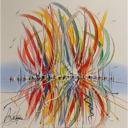 Peinture Liberté salée par Fonteyne David | Tableau Figuratif Acrylique Marine
