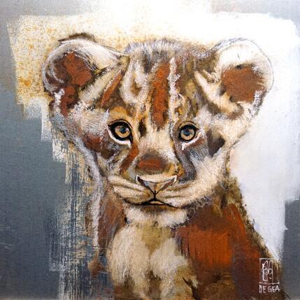 Painting Petit Prince by De Géa Olivier  | Painting Figurative Metal Animals