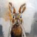 Painting Pinouche! by De Géa Olivier  | Painting Figurative Animals Metal