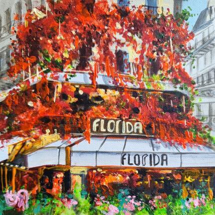Painting Florida. Paris by Rasa | Painting Figurative Acrylic Urban