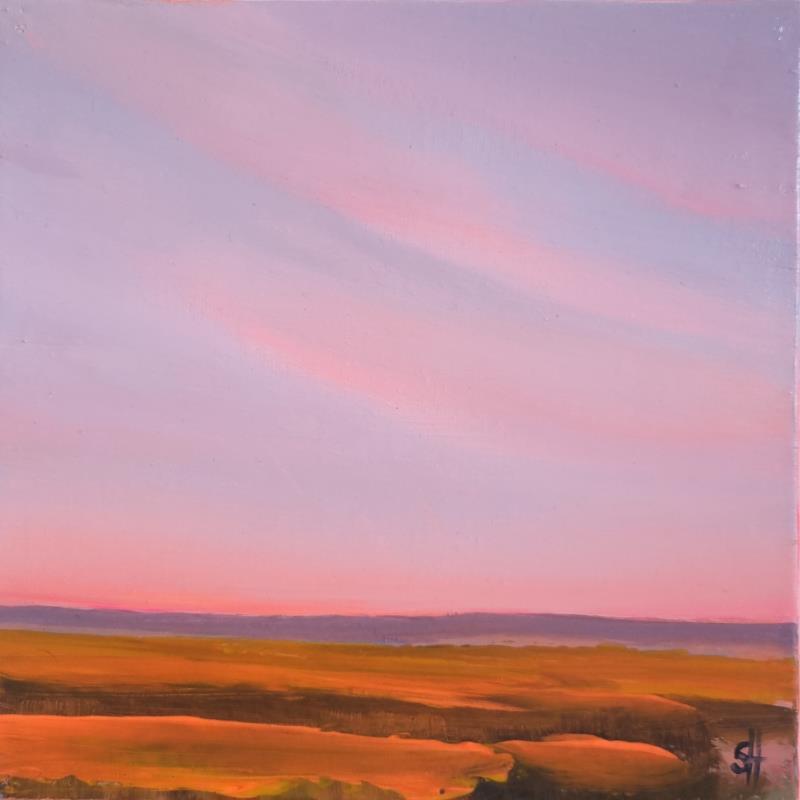 Painting FLUO LIGHT by Herz Svenja | Painting Impressionism Acrylic Landscapes, Nature, Pop icons