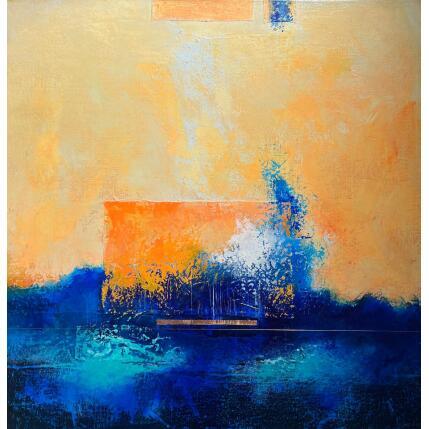 Painting Abstraction #3610 by Hévin Christian | Painting Abstract Acrylic, Oil, Pastel Minimalist