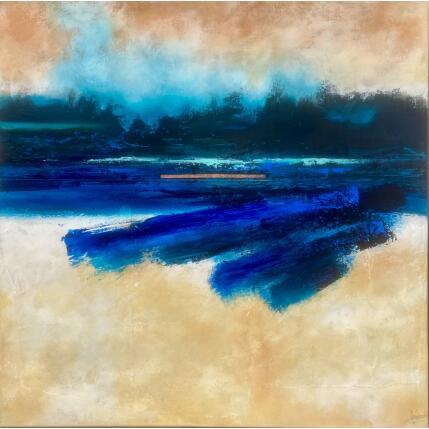 Painting Abstraction #3605 by Hévin Christian | Painting Abstract Acrylic, Oil, Pastel Minimalist