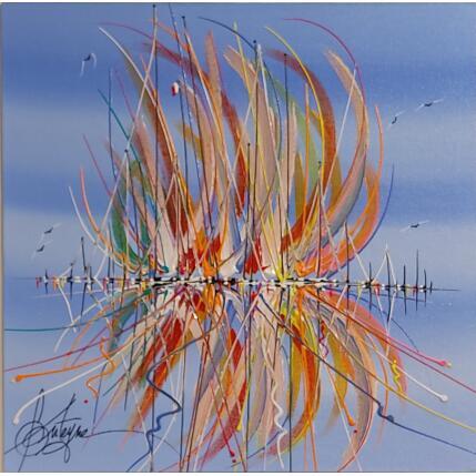 Peinture Viens rêver par Fonteyne David | Tableau Figuratif Acrylique Marine
