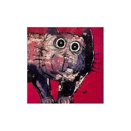 Painting Houpla !!! by Maury Hervé | Painting Raw art Acrylic, Ink, Pigments, Sand Animals, Pop icons