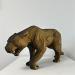 Sculpture Panthère by hozE | Sculpture Raw art Animals Wood