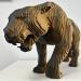 Sculpture Panthère by hozE | Sculpture Raw art Animals Wood