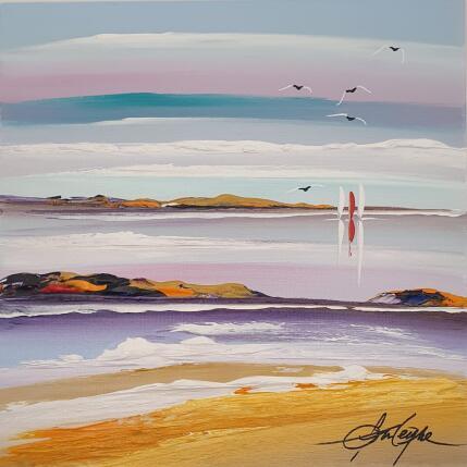 Painting Au Touquet la plage by Fonteyne David | Painting Figurative Acrylic