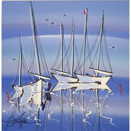 Gemälde Elégance maritime von Fonteyne David | Gemälde Figurativ Acryl
