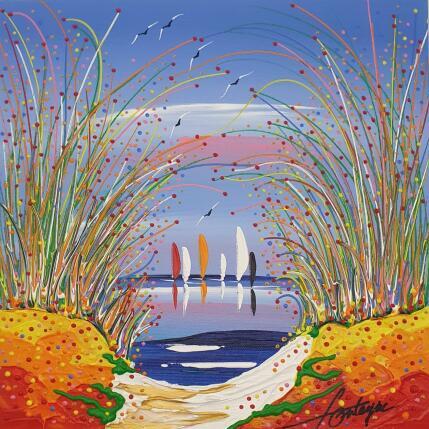 Painting Folies ensemble by Fonteyne David | Painting Figurative Acrylic