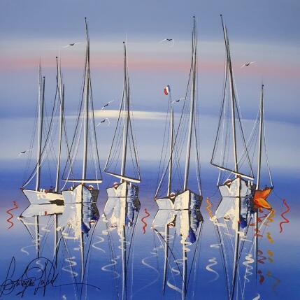 Painting J'oublie tout ici by Fonteyne David | Painting Figurative Acrylic