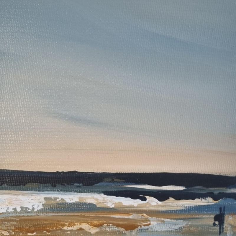 Painting WAVES by Herz Svenja | Painting Abstract Acrylic Landscapes, Marine, Nature