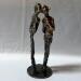Sculpture Duo de Muses 35-25 by Buil Philippe | Sculpture Figurative Life style Metal Bronze