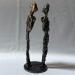 Sculpture Duo de Muses 35-25 by Buil Philippe | Sculpture Figurative Life style Metal Bronze