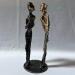 Sculpture Duo de Muses 35-25 by Buil Philippe | Sculpture Figurative Life style Metal Bronze