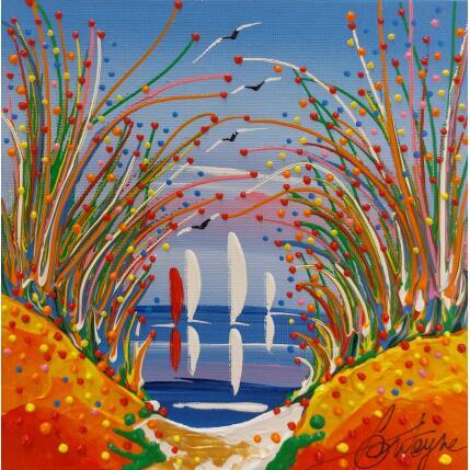 Painting joins moi ici by Fonteyne David | Painting Figurative Acrylic