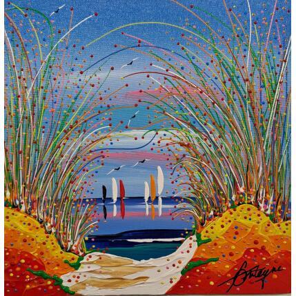 Painting Donne moi ton corps ici by Fonteyne David | Painting Figurative Acrylic