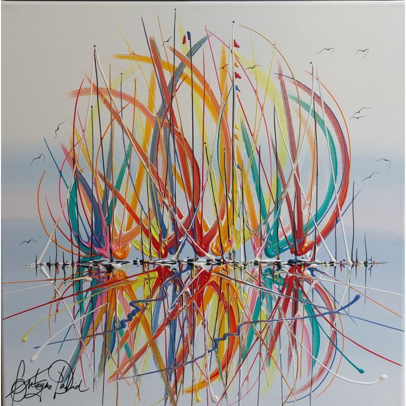 Painting Les reflets de l'espérence by Fonteyne David | Painting Figurative Acrylic
